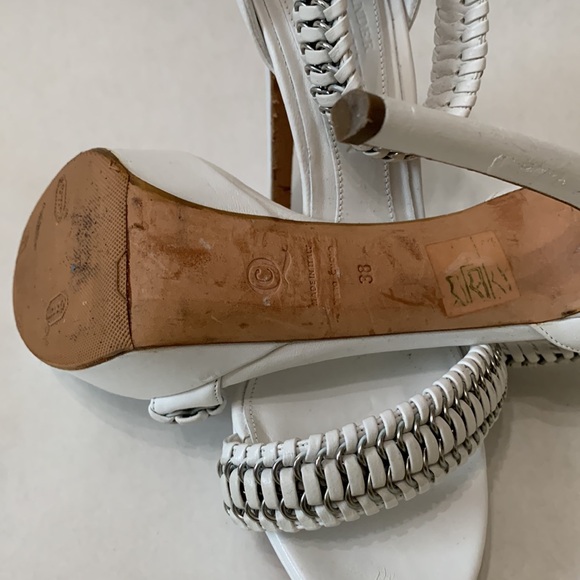 Alexander McQueen White Platforms size 38 - Picture 5 of 10